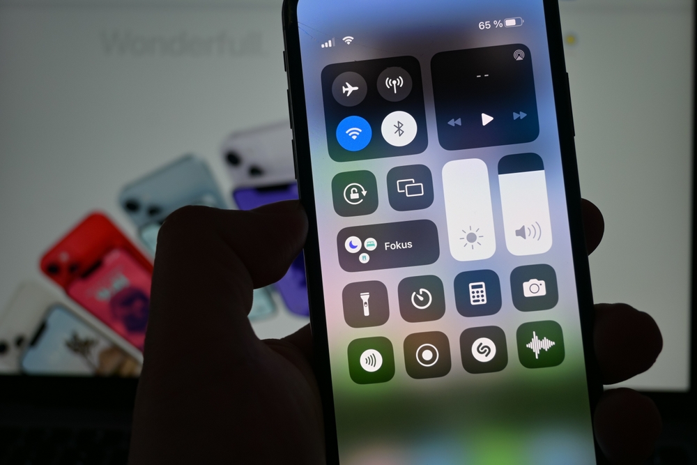 IPhone centro di controllo IPhone centro di controllo