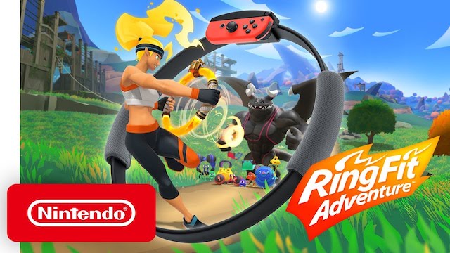 Ring Fit Adventure arriva su Switch