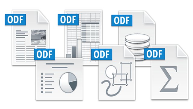 Icone formati ODF