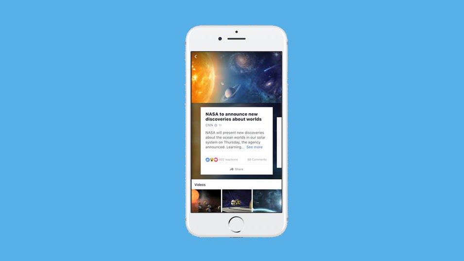 Trending News, la nuova sezione di Facebook dedicata all'informazione