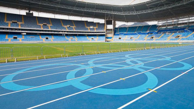 Un'immagine dello stadio olimpico di Rio