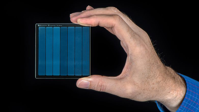 Salvare i dati nel vetro con il Project Silica di Microsoft