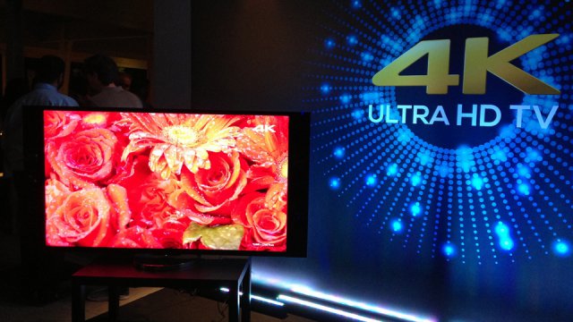 Un televisore Ultra HD 4K di Sony