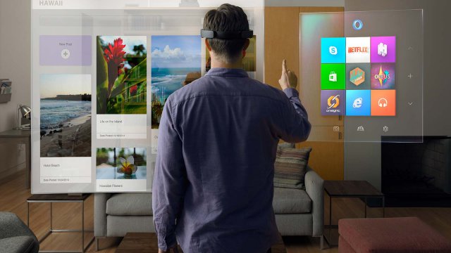 HoloLens di Microsoft