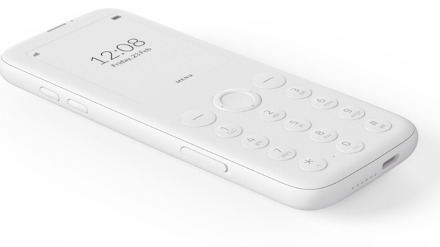 Il telefono minimalista e-ink taglia fuori Internet e tutte le sue distrazioni