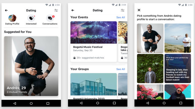 Facebook Dating, come funziona l'app per incontrare l'anima gemella