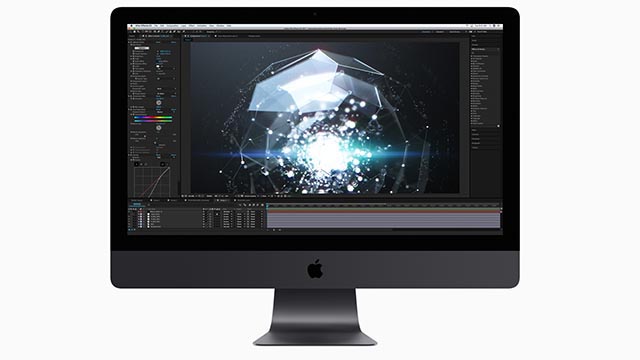 Editing video con iMac Pro