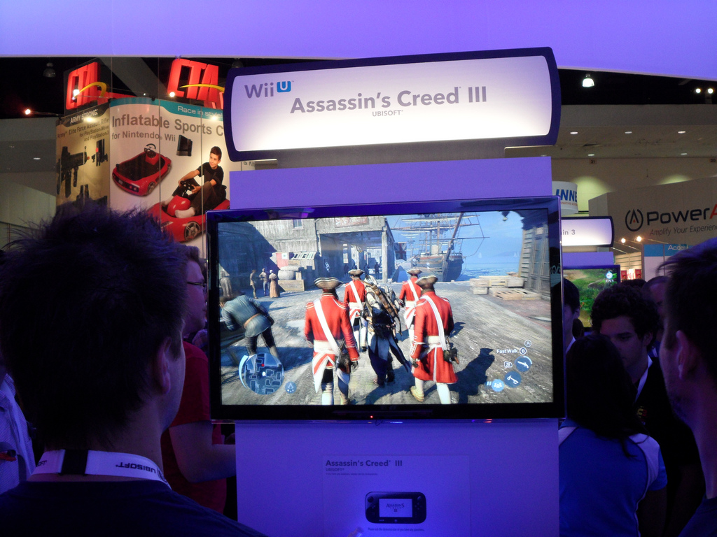 Un frame di Assassin's Creed 3 per Wii U