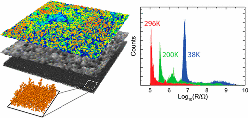 Analisi microscopica delle reti di nanocristalli