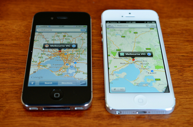 Google Maps e Apple Maps a confronto su iPhone