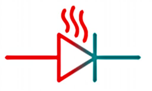 Simbolo del diodo termico