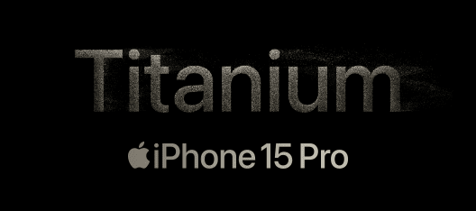 testo iphone 15 pro