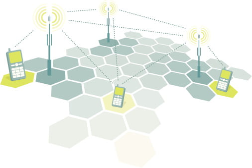 Schema a celle di una rete mobile