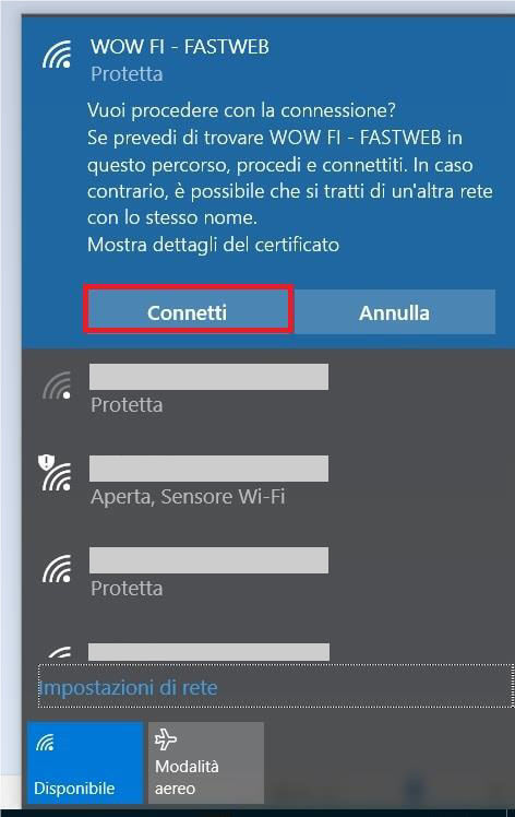 SCARICA WOW FI FASTWEB