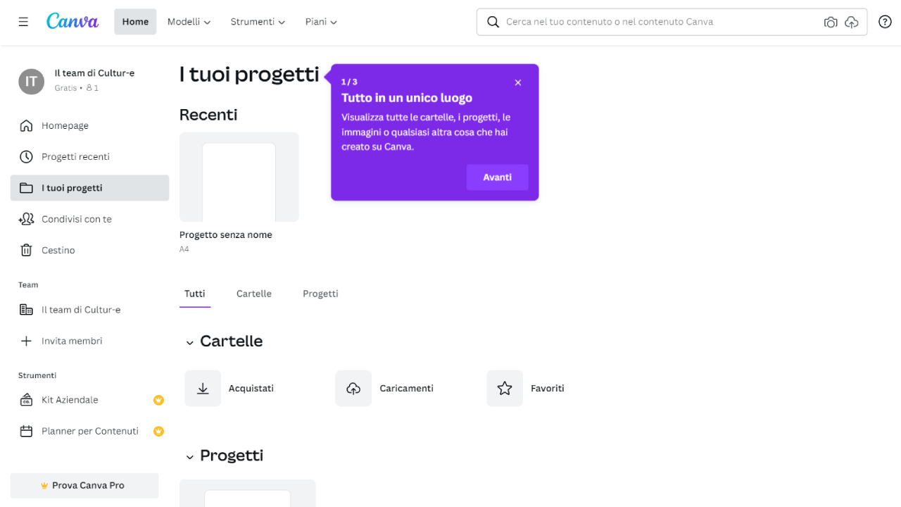 Accedi al tuo progetto di curriculum su qualsiasi dispositivo