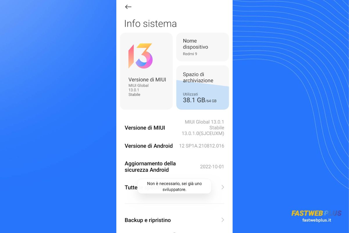 Opzioni sviluppatore di Android Opzioni sviluppatore di Android