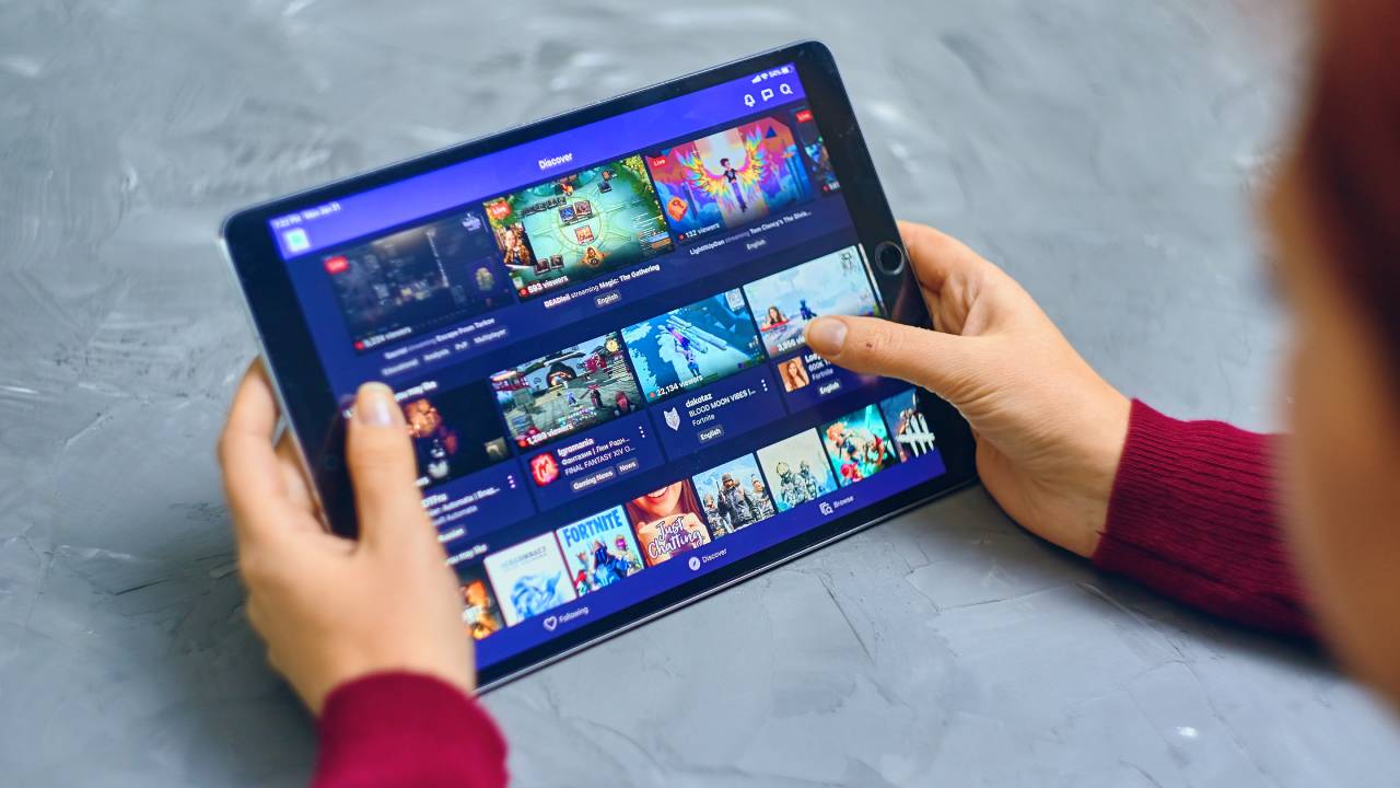 Twitch su tablet