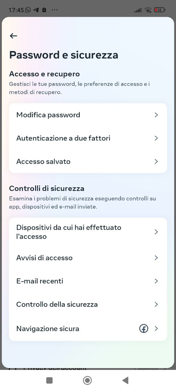 Password e sicurezza instagram Password e sicurezza instagram