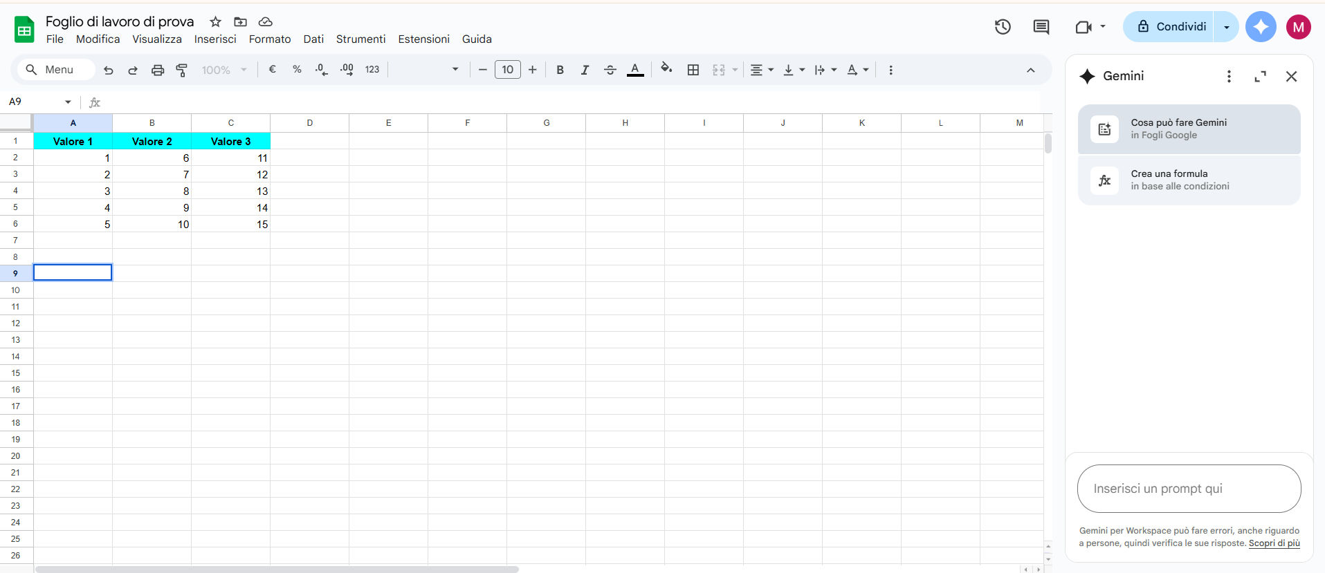 Come si utilizza la funzione AI su Google Fogli Come si utilizza la funzione AI su Google Fogli