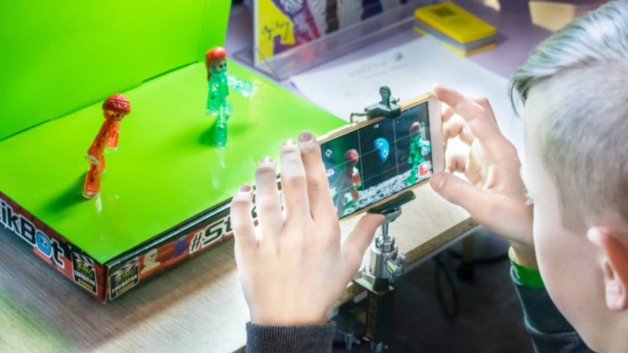 creazione di un video in stop motion