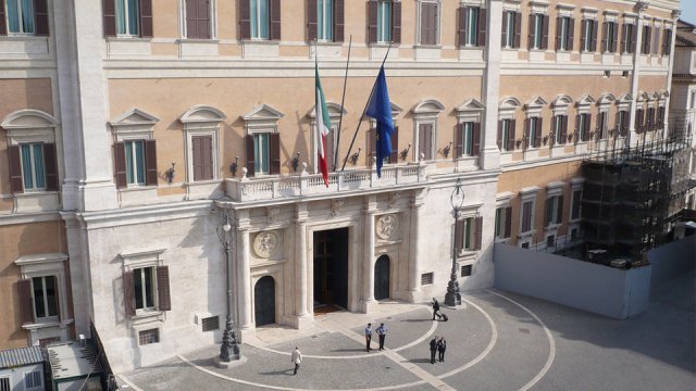 Montecitorio, sede della Camera dei Deputati