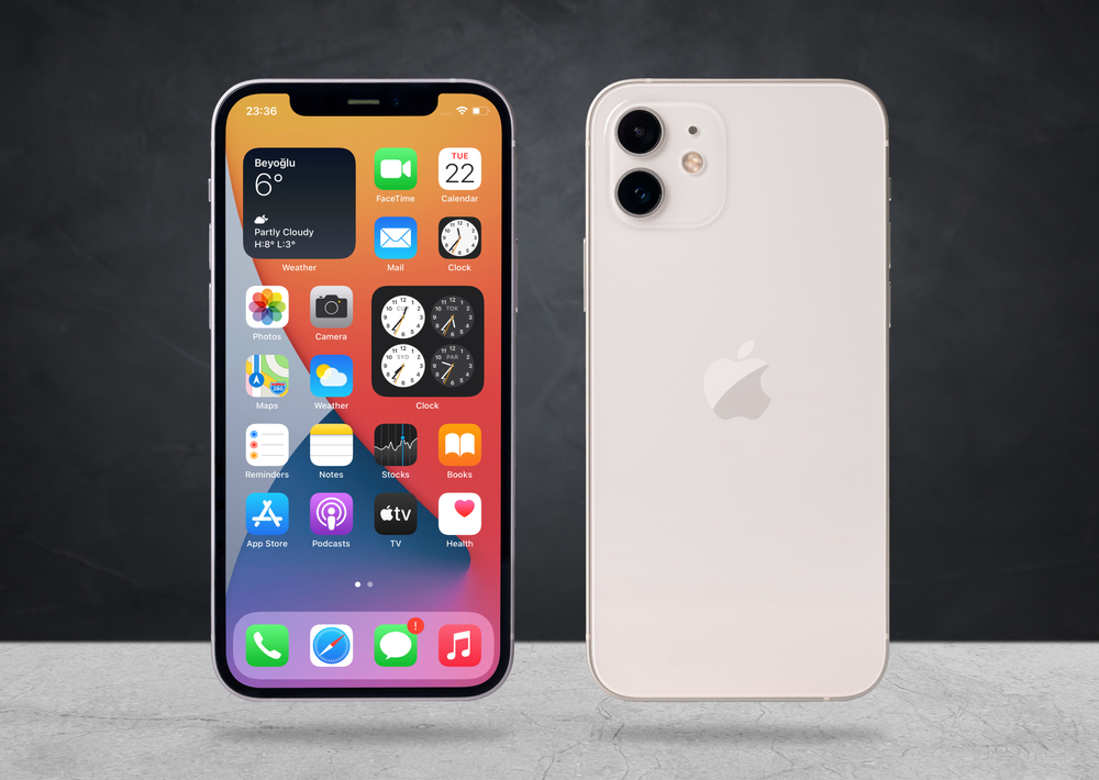 Fronte/retro Apple iPhone 12
