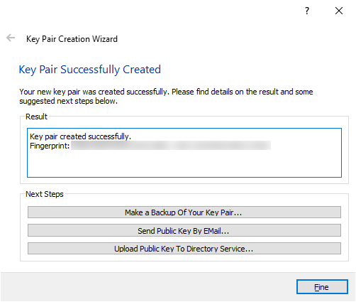 Inserimento passphrase Inserimento passphrase