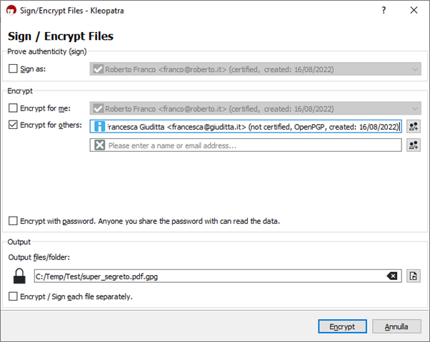 Encrypt Encrypt