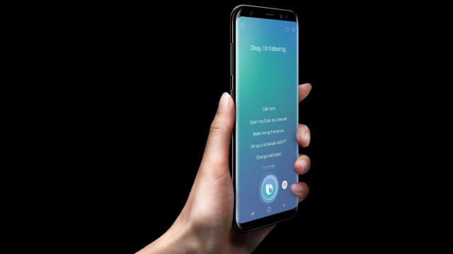 Samsung Galaxy S8 con Bixby