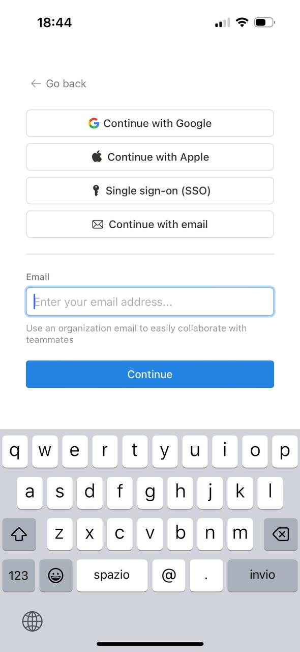 Registrazione a notion Registrazione a notion