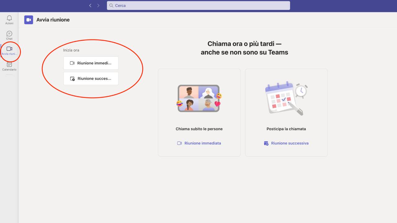 Conferenze su Teams Conferenze su Teams