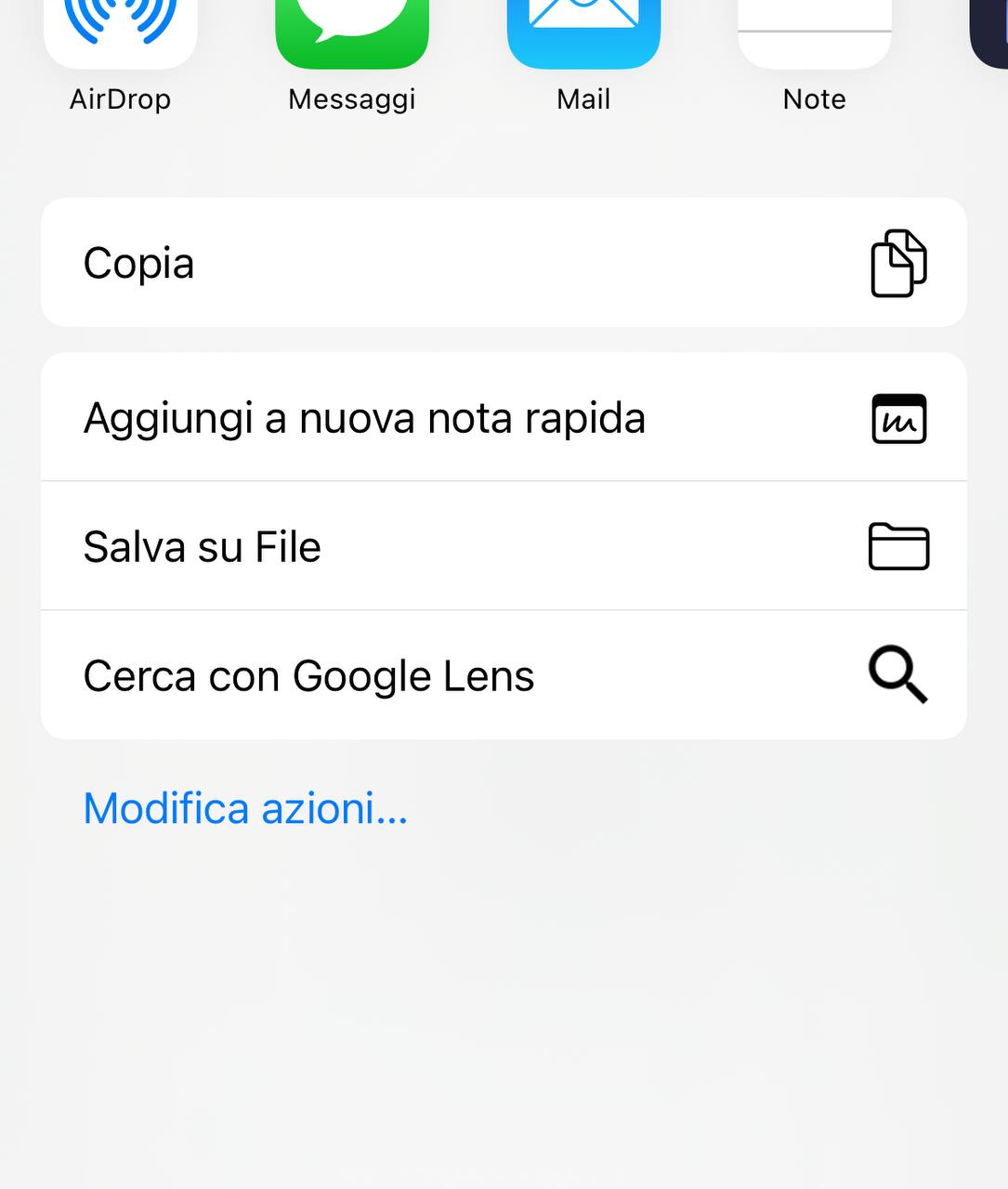 Salvare in pdf una email da iphone