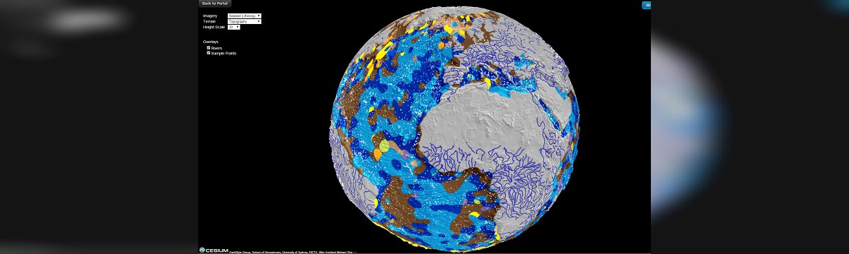 Online la prima mappa digitale dei fondali oceanici