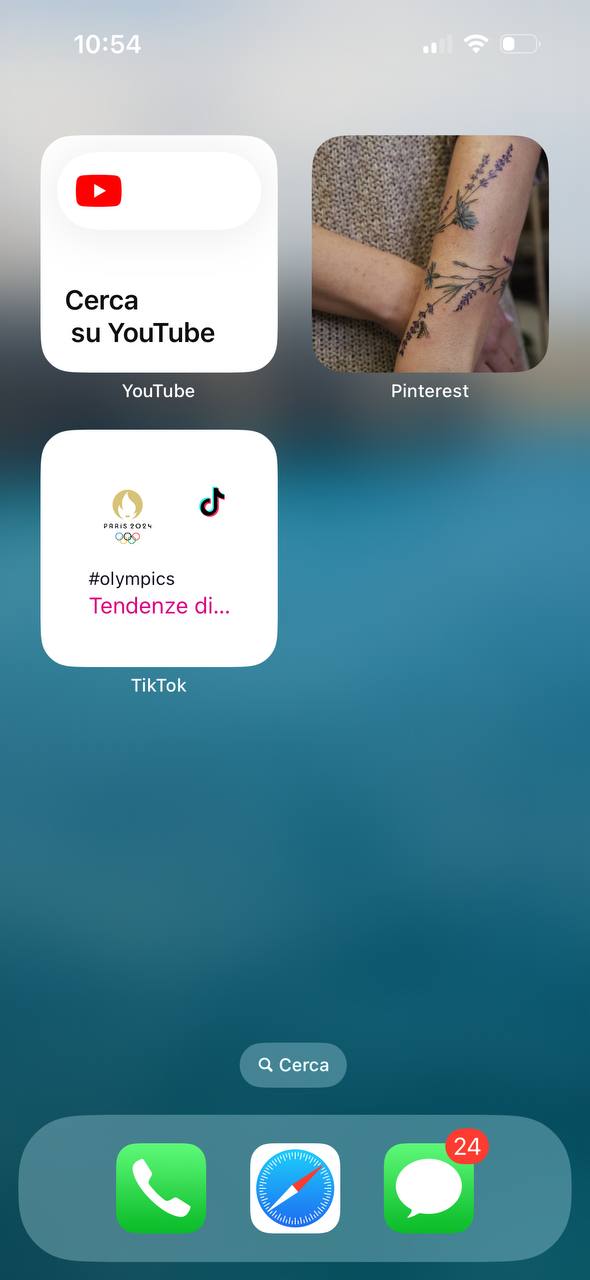 Widget social iphone Widget social iphone