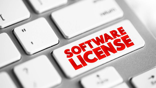 tastiera licenza software