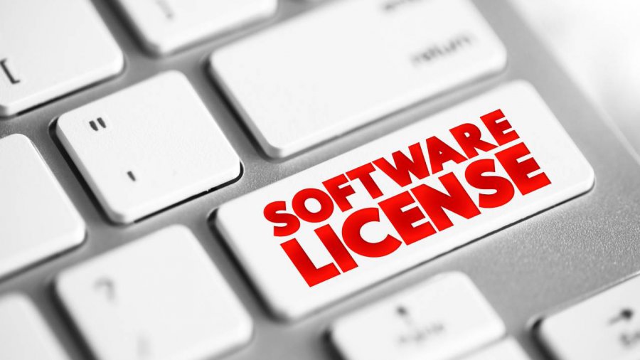 tastiera licenza software