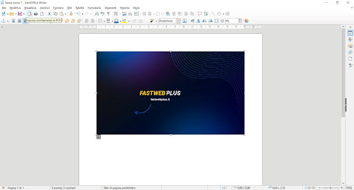 Convertire un file in PDF da LibreOffice Convertire un file in PDF da LibreOffice