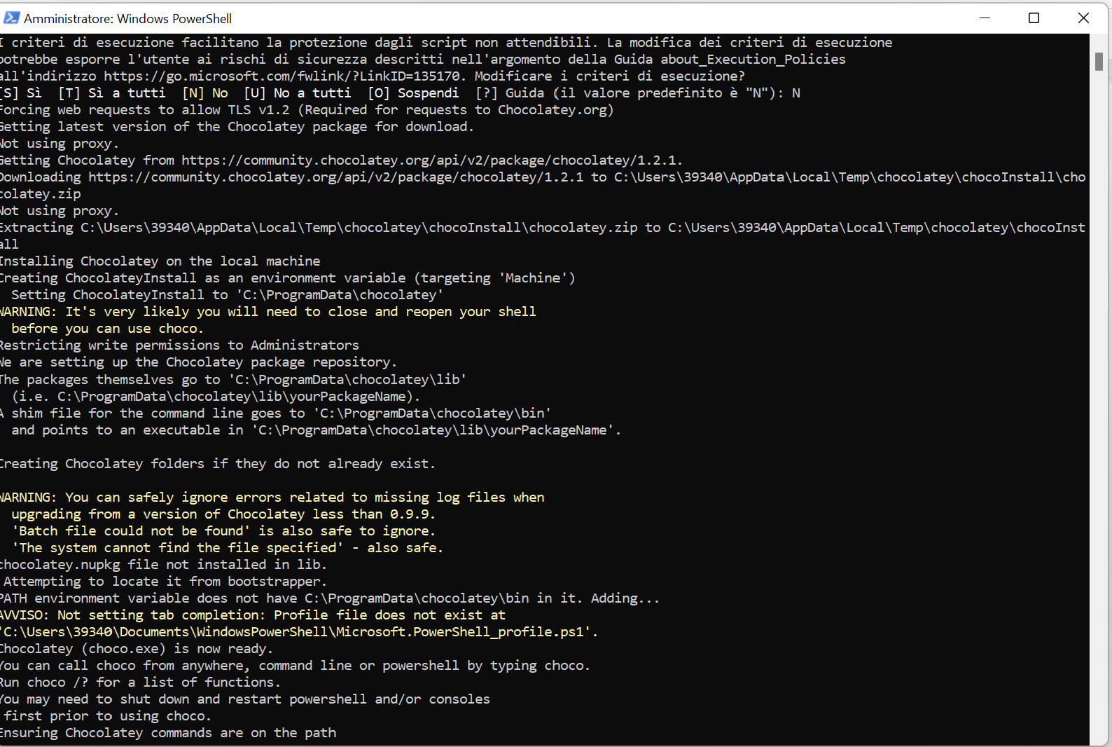 Scarica browser con Chocolatey Scarica browser con Chocolatey