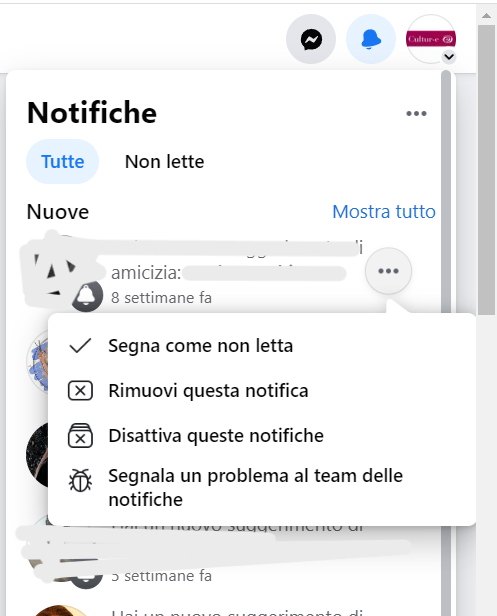 Rimuovere notifiche su Facebook Rimuovere notifiche su Facebook