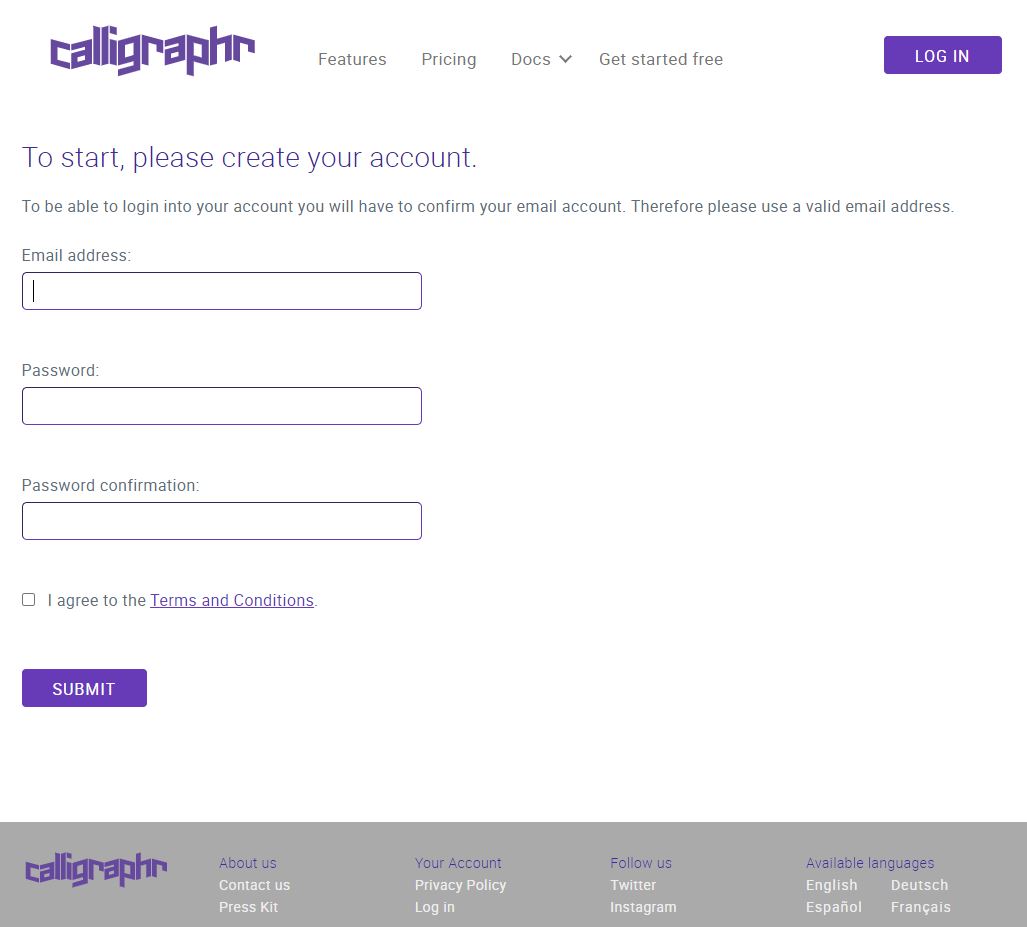 Font personalizzati Font personalizzati
