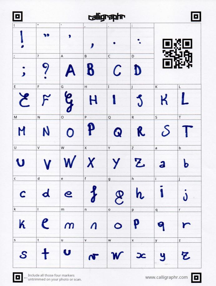 Compilazione dei caratteri Compilazione dei caratteri