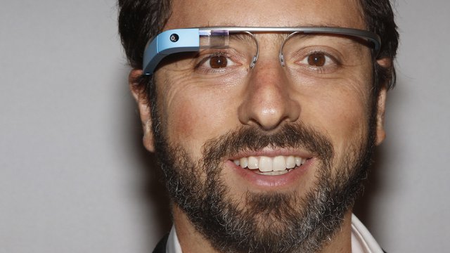 Sergey Brin e i Google Glass