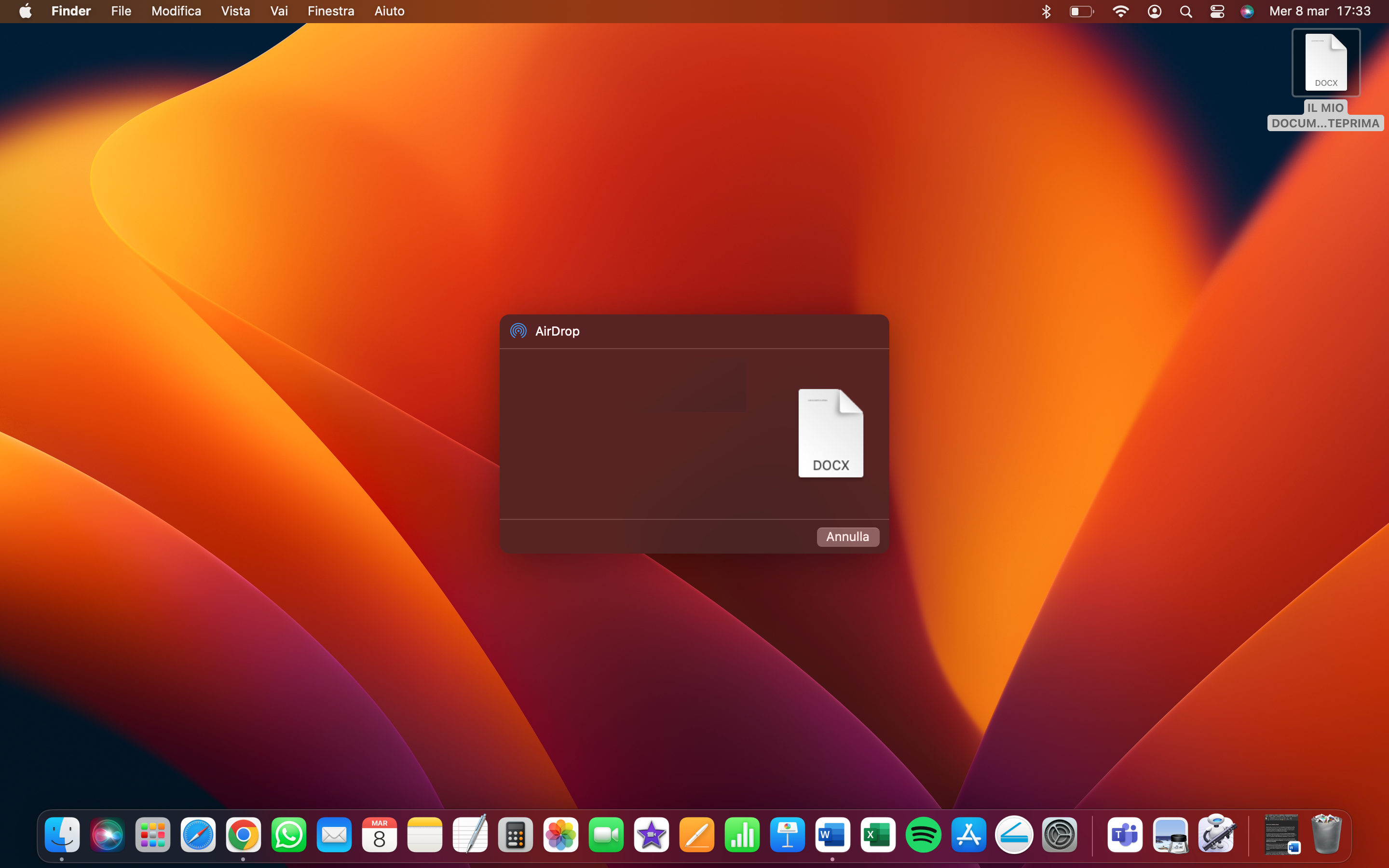 AirDrop e Automator AirDrop e Automator