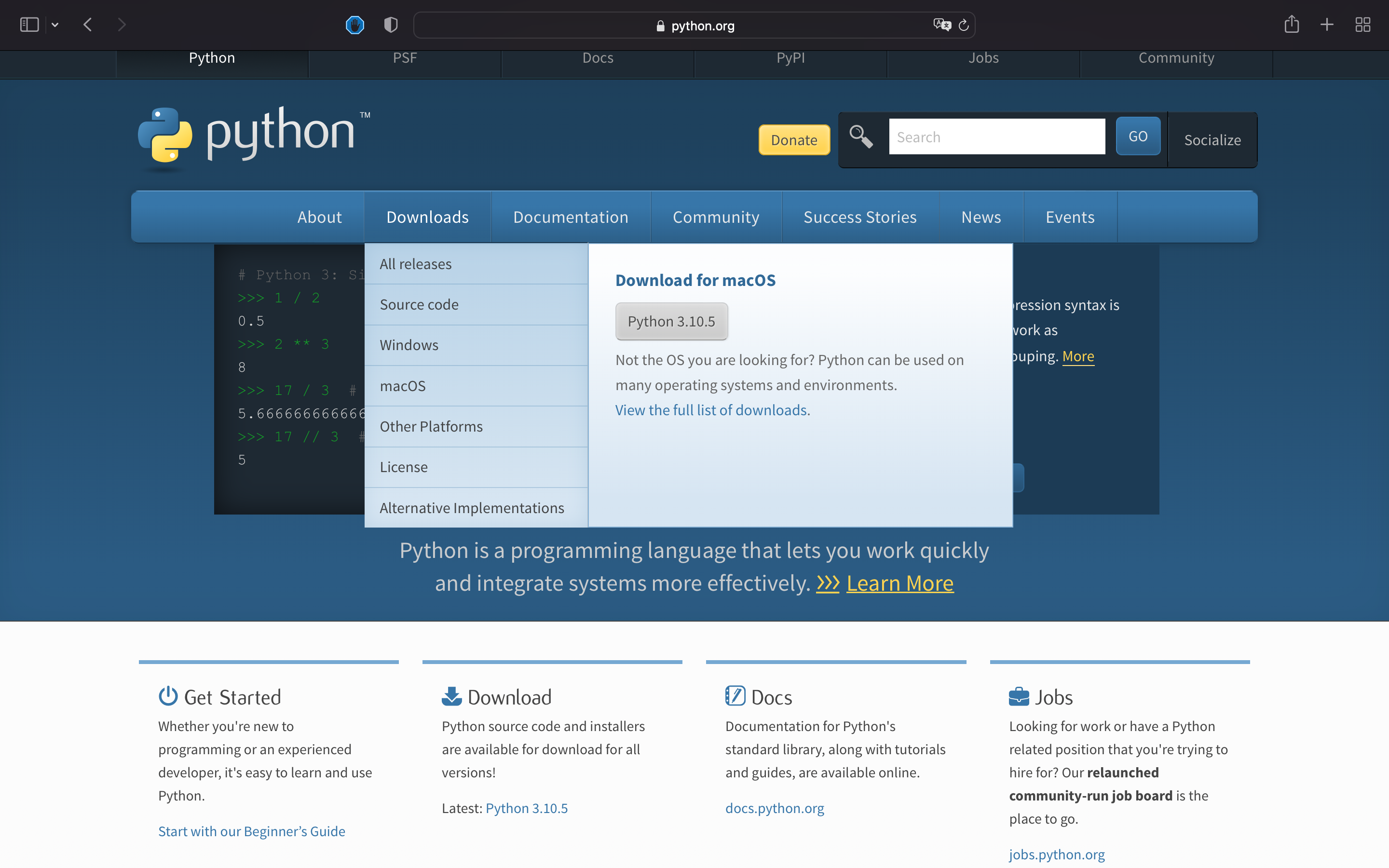 Come installare Python Come installare Python
