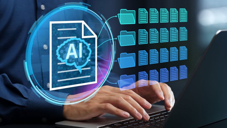 Organizzare file con AI