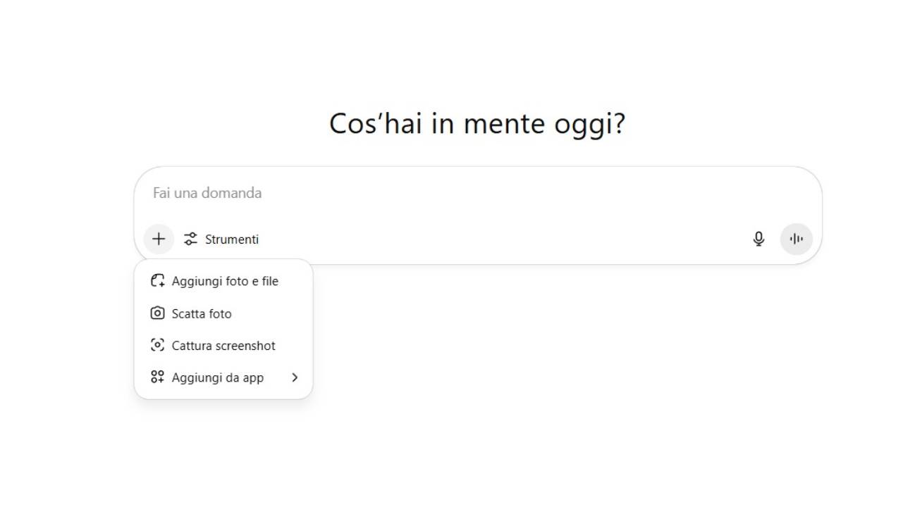 Caricare immagini su ChatGPT