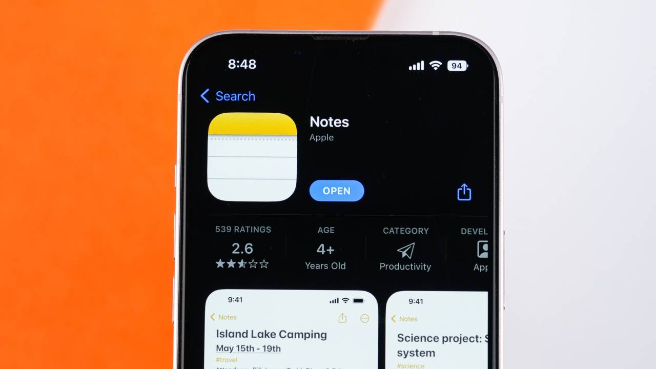 Note di iphone Note di iphone