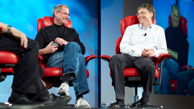 Bill Gates e Steve Jobs