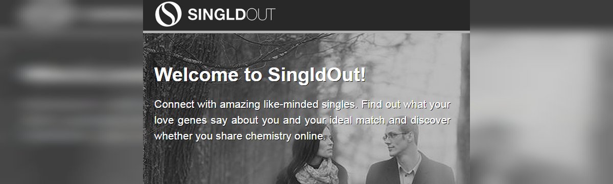SingldOut, il sito per trovare l'anima gemella con il Dna