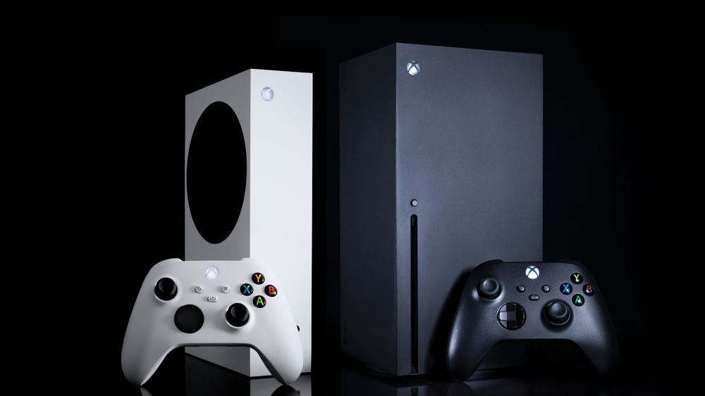 Xbox nera e bianca